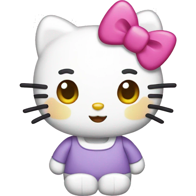 Hello kitty emoji