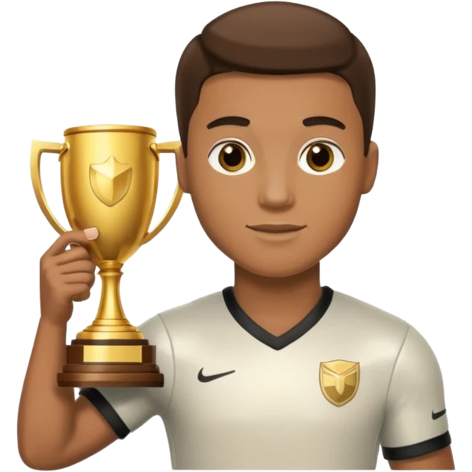 trophy football player  emoji