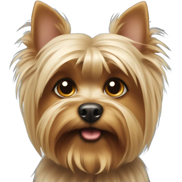 Yorkie dog emoji