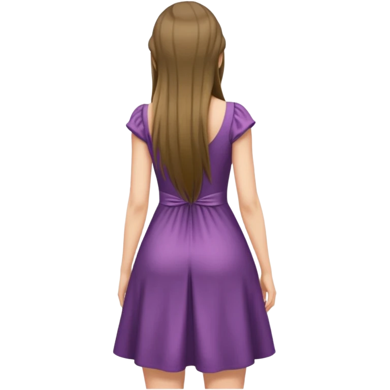 Woman butt cheeks from behind, bent over emoji