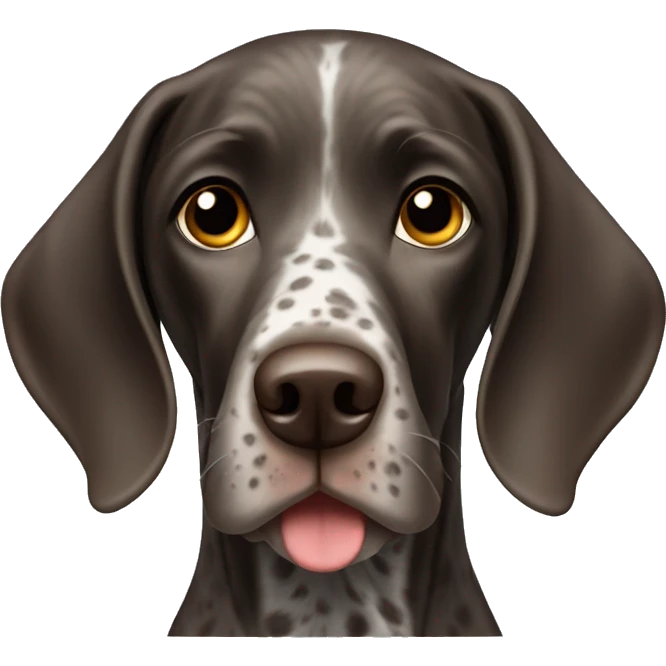 German short haired pointer dog emoji