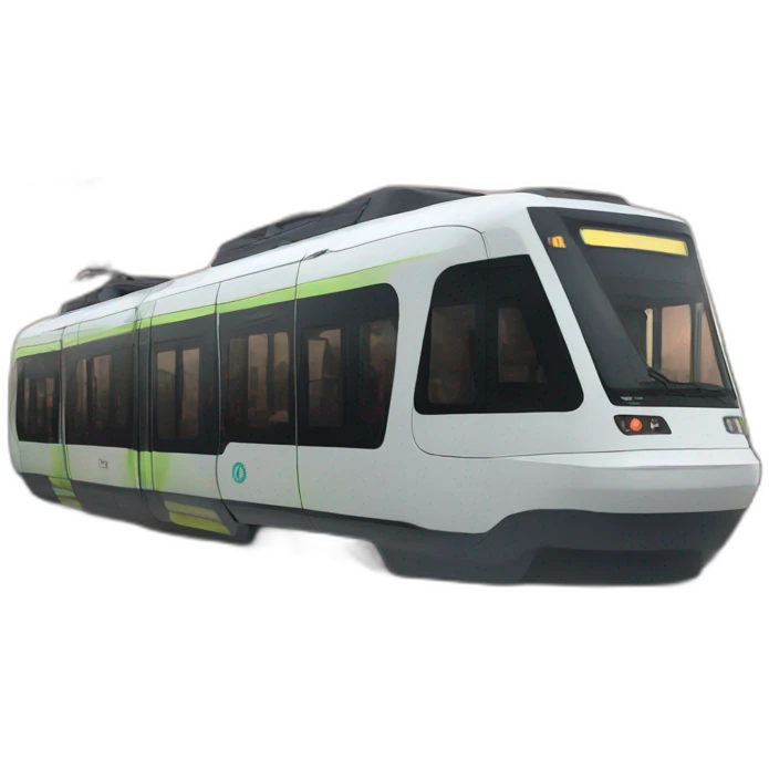 tram modern future emoji