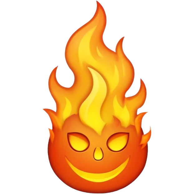 burning symbol emoji
