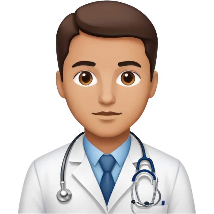 doctor wearing xor emoji