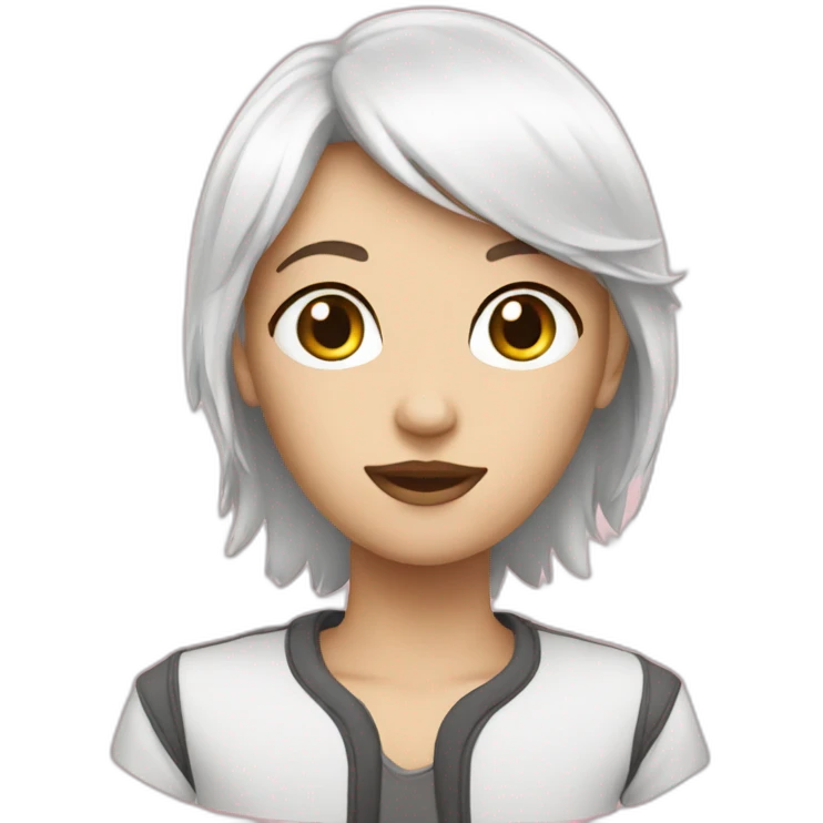 white femboy emoji
