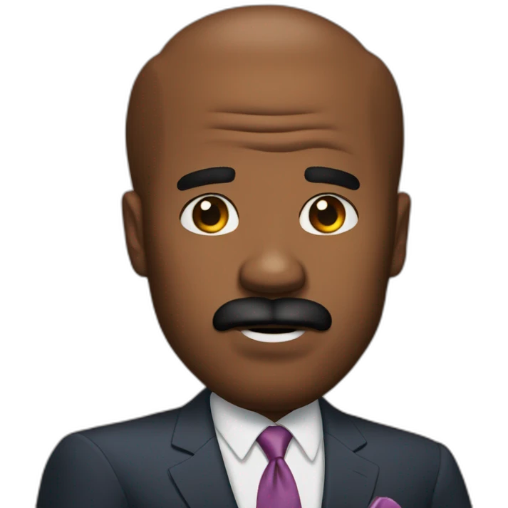 steve harvey stare emoji
