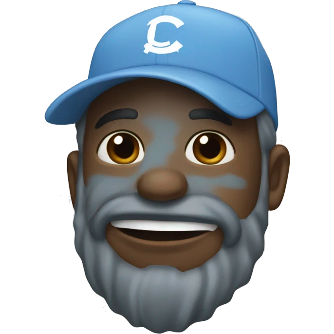 Blue North Carolina emoji