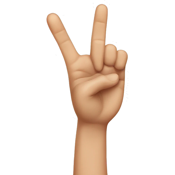 Finger wagging no emoji
