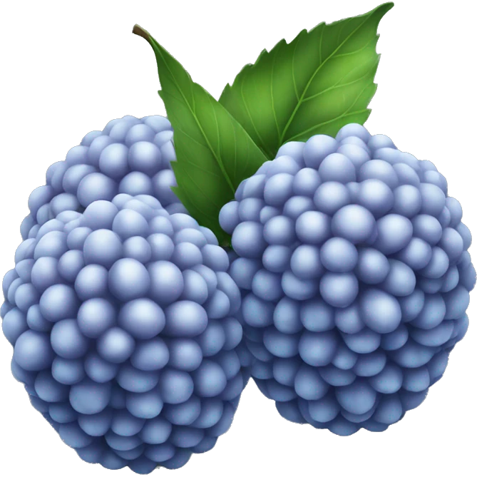 Blue Lychee Fruit emoji