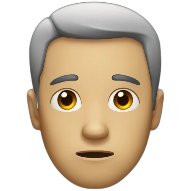 man sad emoji