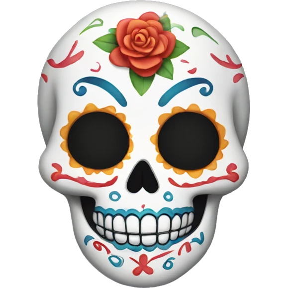 sugar skull emoji  emoji