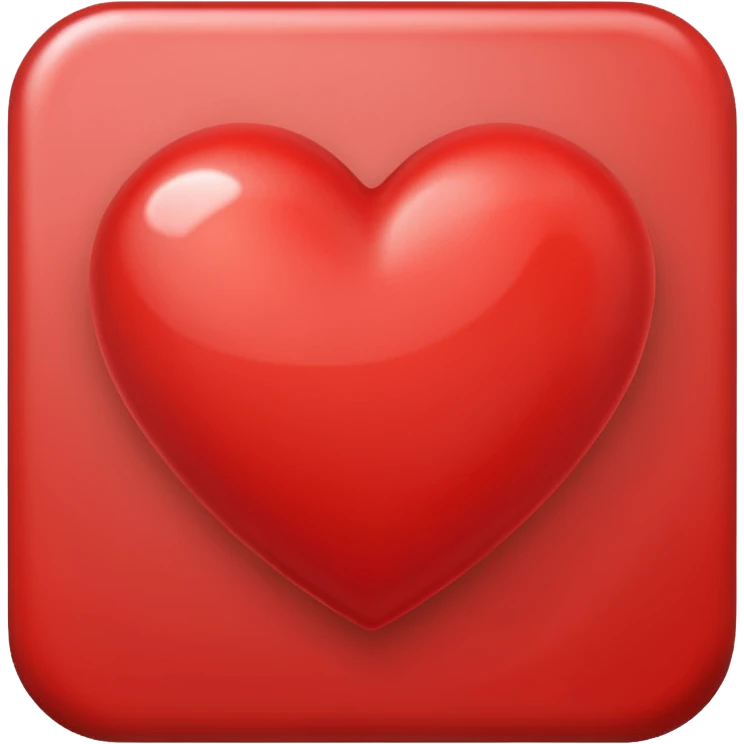 red heart emoji
