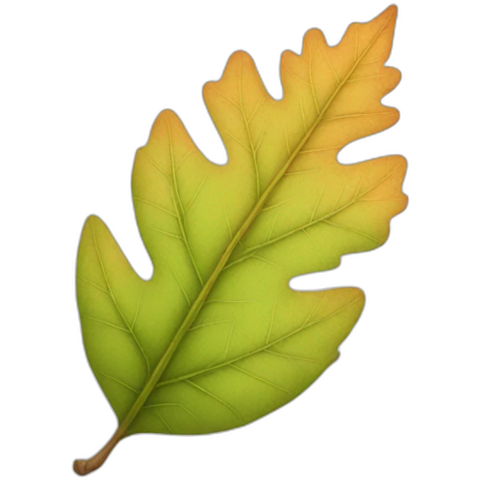 Leaf emoji