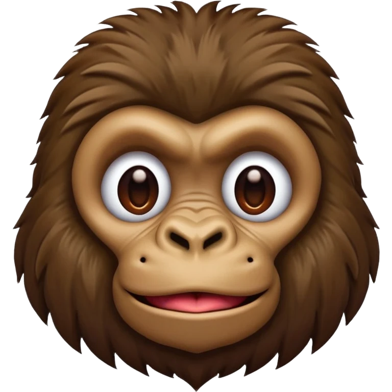Gorilla with heart eyes emoji