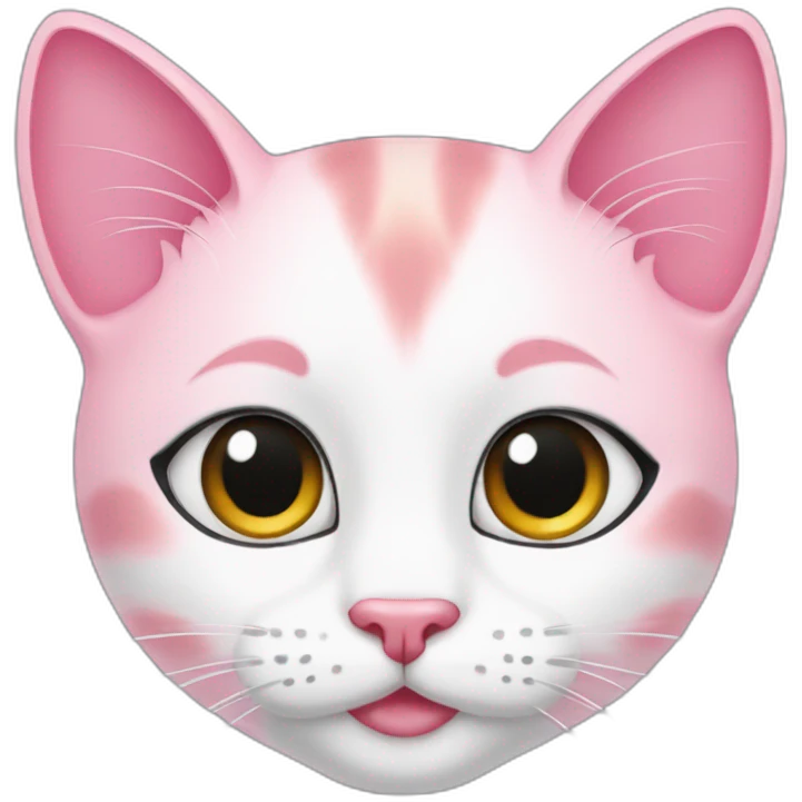 pinky cat beauty emoji
