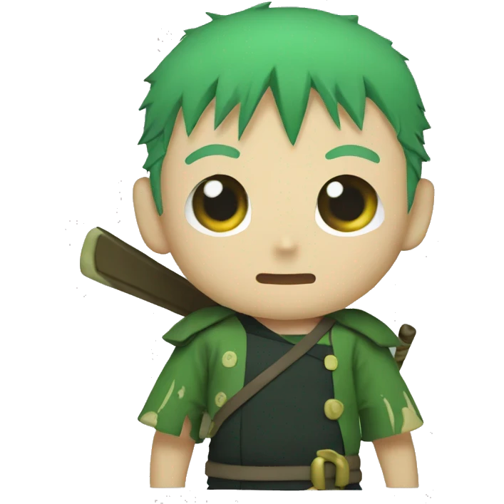 Zoro from the anime One Piece emoji