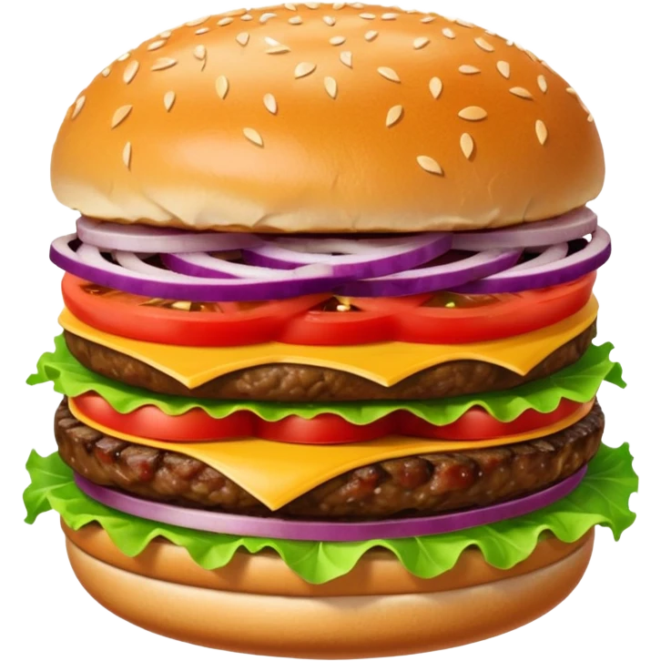 Hamburger emoji