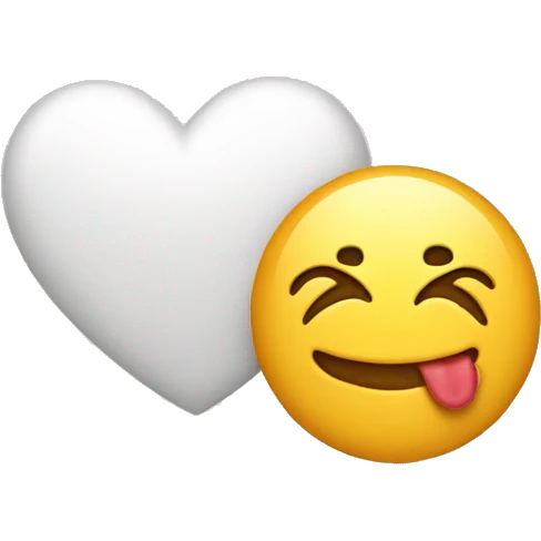 Laugh heart emoji emoji