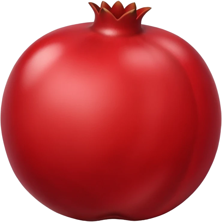 Pomegranate emoji Apple style emoji