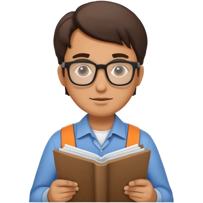 thinking architect that holds architecture plan emoji