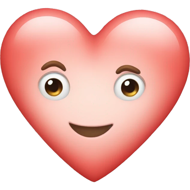 light red heart emoji
