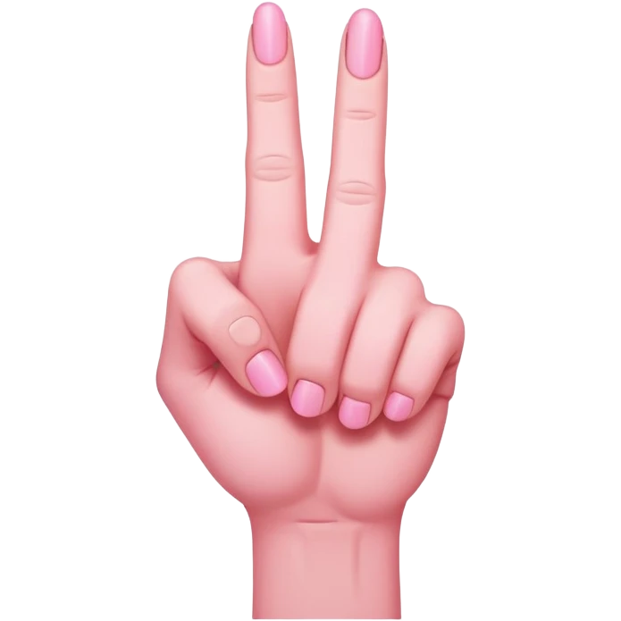 🖕🏽pink emoji