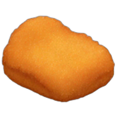 Chicken nugget emoji