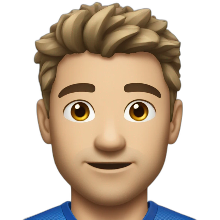 Antoine Dupont playing rugby emoji