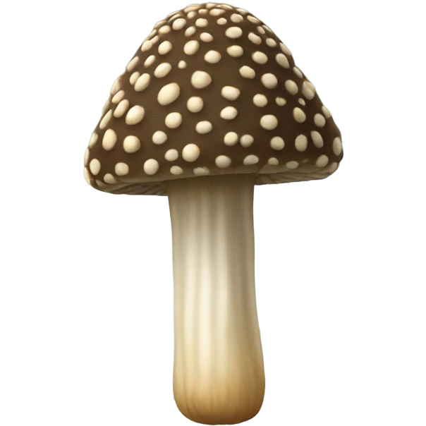 Morel mushroom emoji