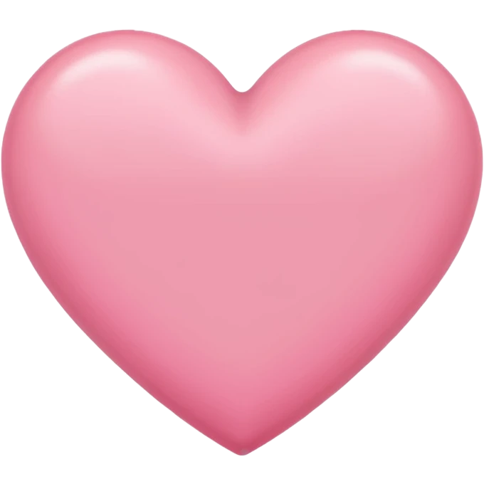 baby Pink heart emoji