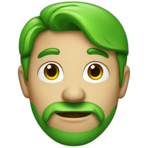 Manzana verde emoji