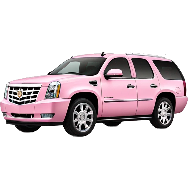 Mary Kay Pink Cadillac Escalade emoji