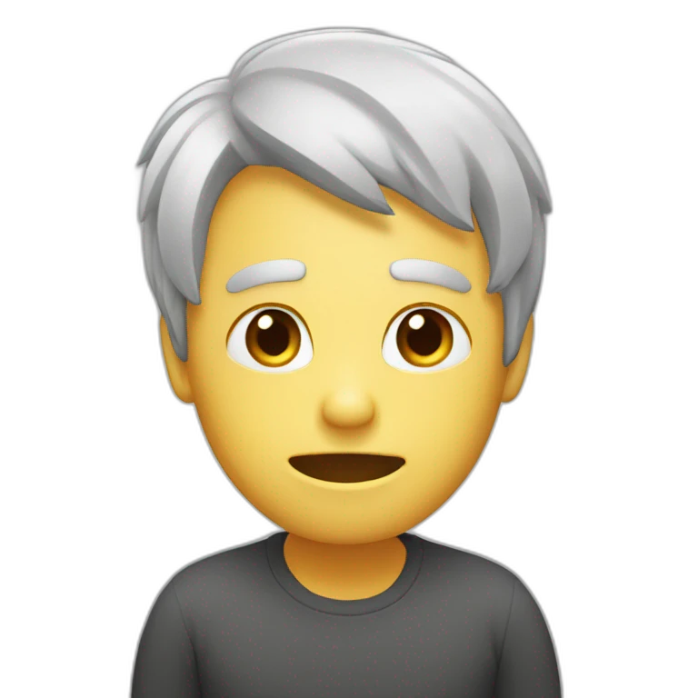 Chat qui pleure emoji