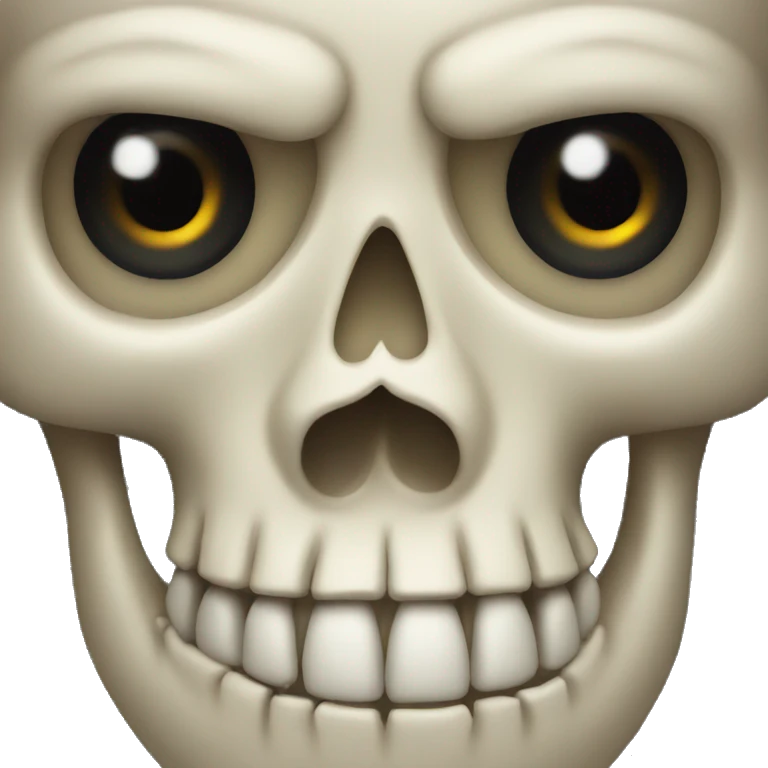 Skull With eyes emoji