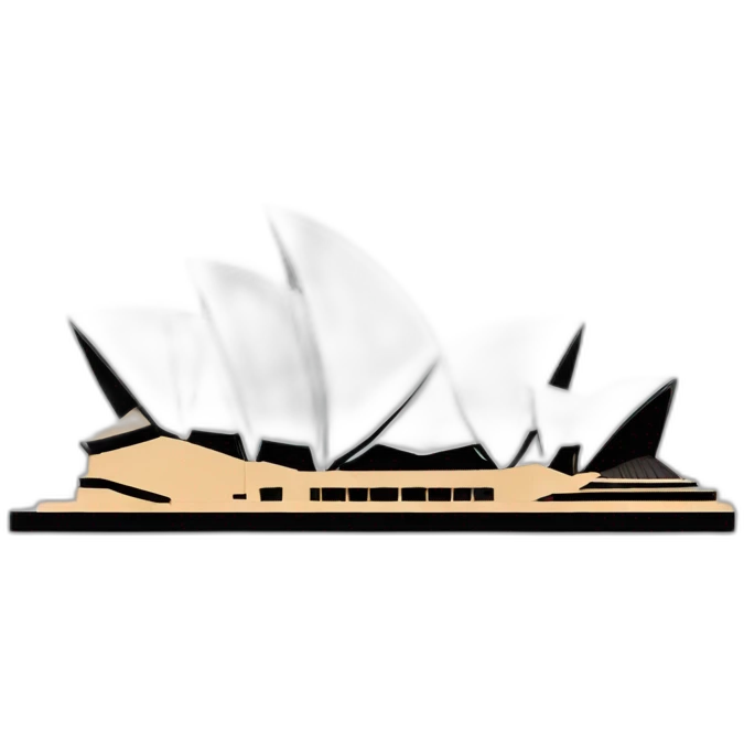 sydney opera logo emoji
