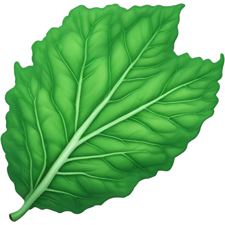Tobacco leaf emoji