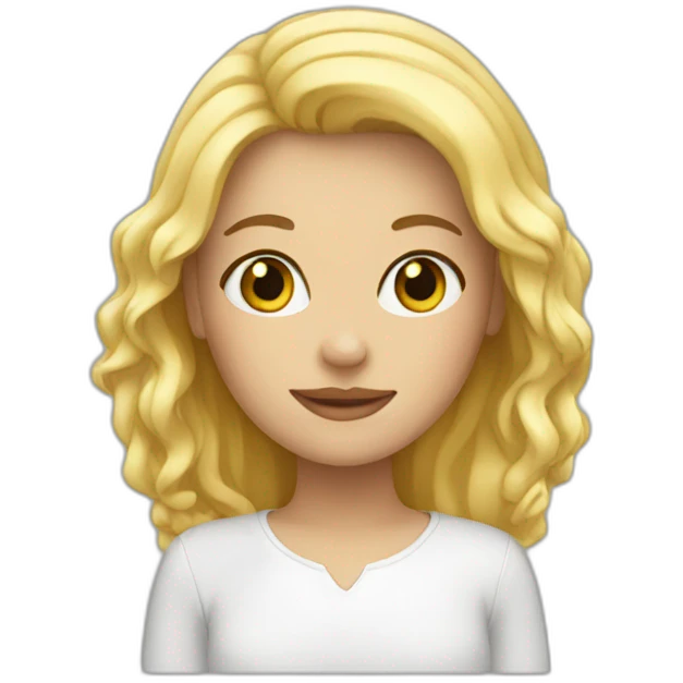 Blonde emoji