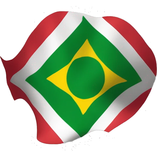 create an emoji of a city flag, of Montes Claros, minas gerais, Brazil emoji