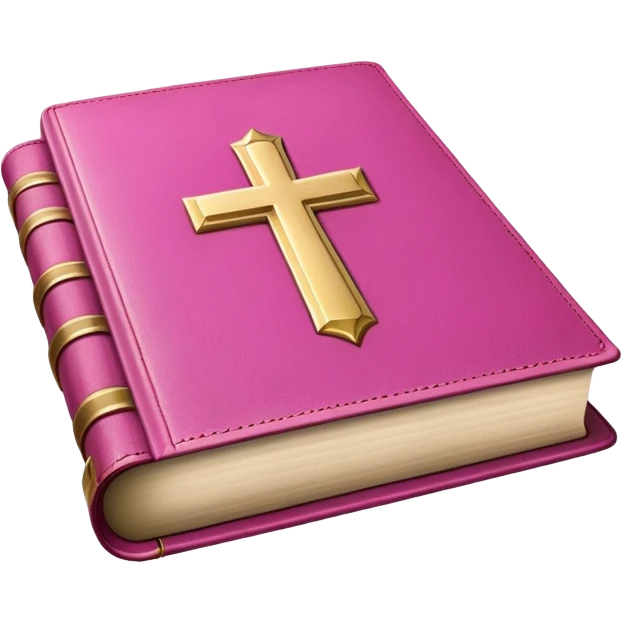 Pink Bible  emoji