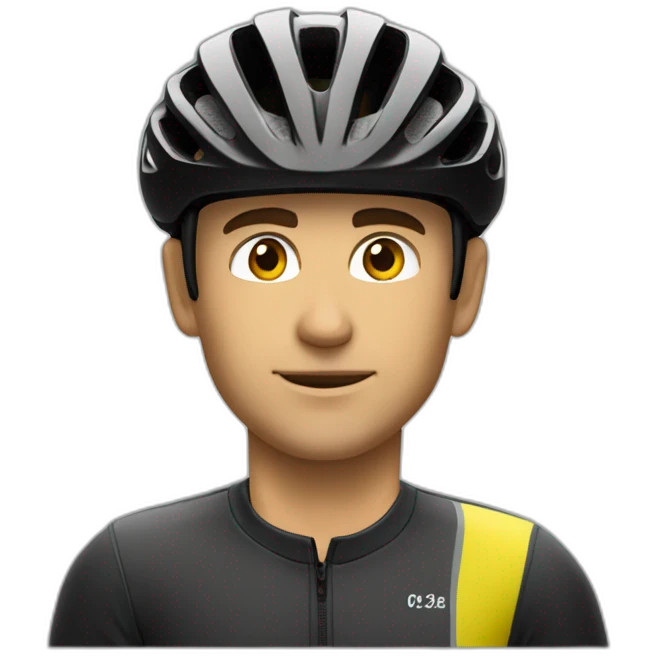 Stéphane yahi sur 1 velo emoji