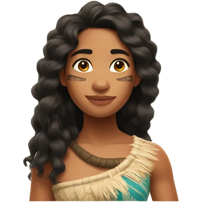 Moana vibe emoji