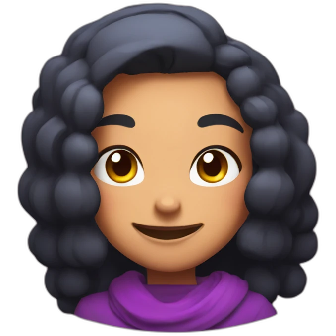 Janet from brawl stars smiling emoji