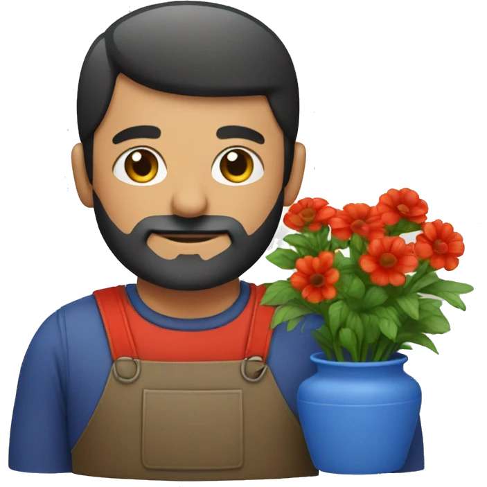 florist with Armenian flag emoji