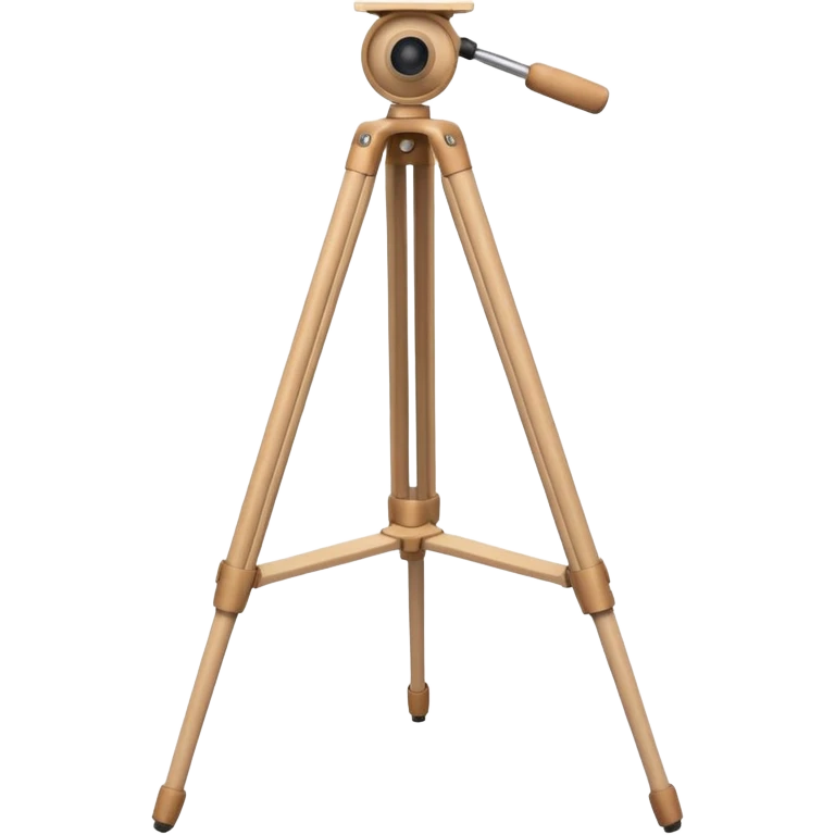 Beige  tripod emoji