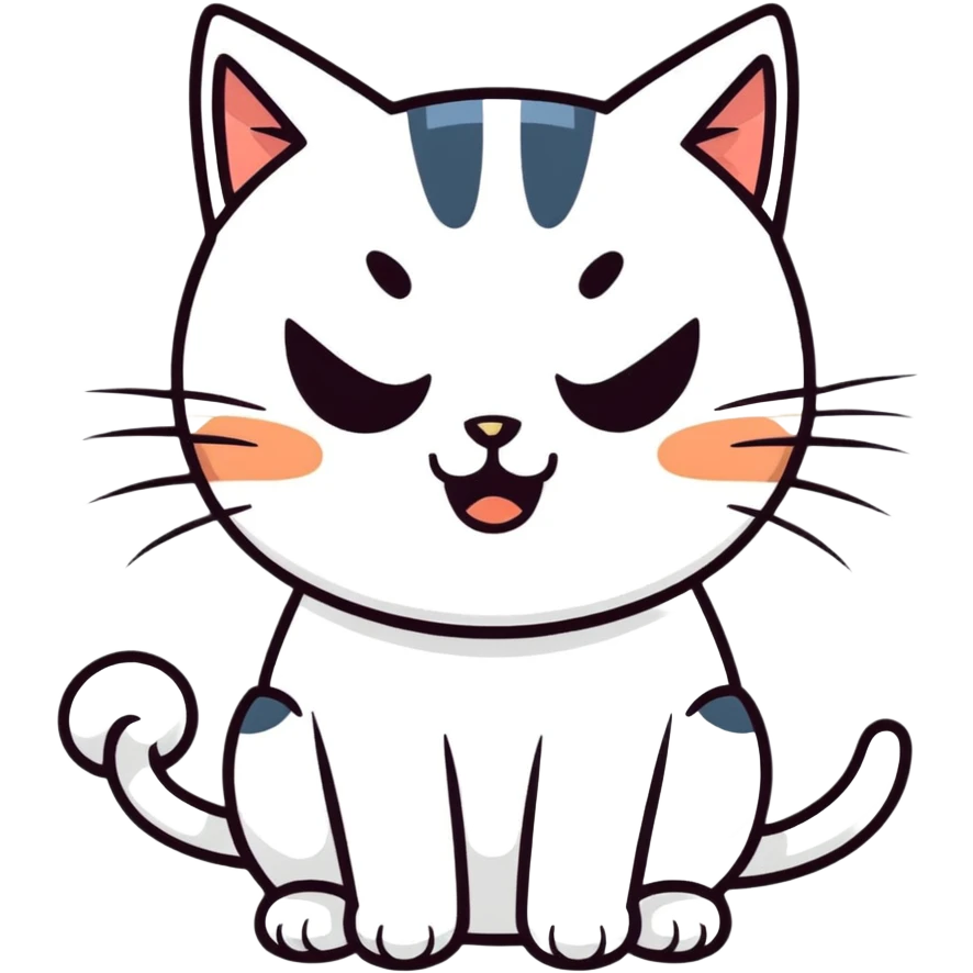 Cat crying  emoji