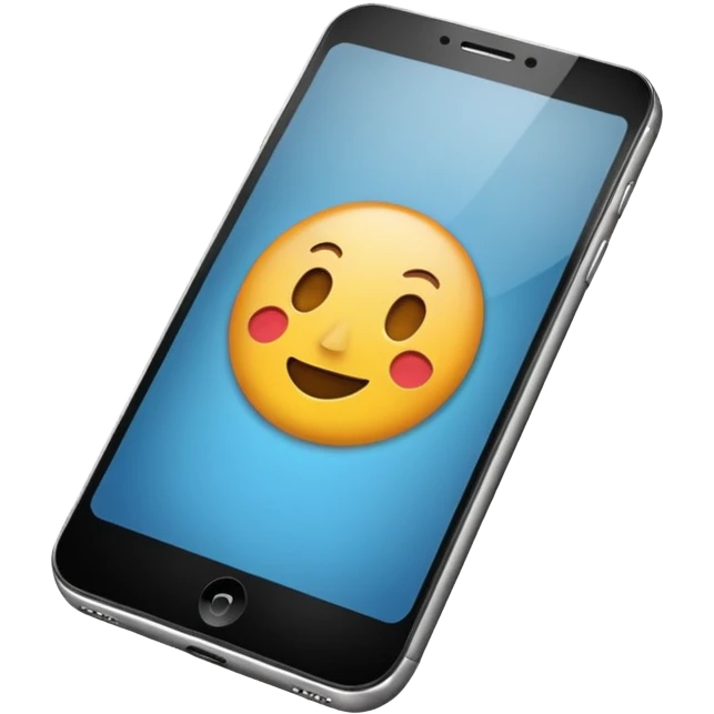 smartphone screen emoji