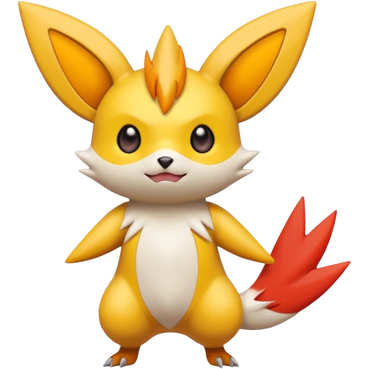 Victini-Pichu-Raichu-Zangoose-Fakémon-hybrid-creature (full body)  emoji