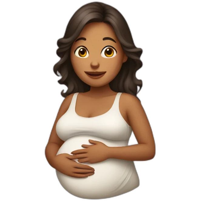 Pregnant emoji