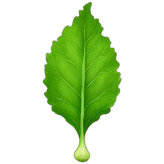 green salad leaf emoji