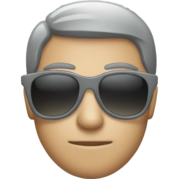 grey sunglasses  emoji